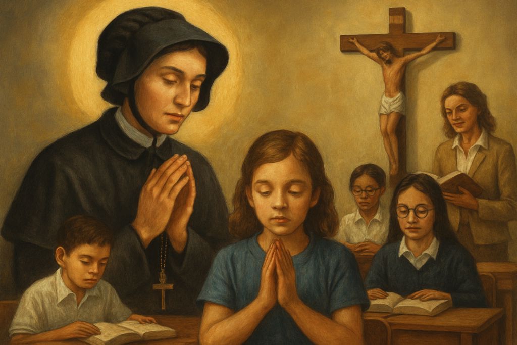 Atto di affidamento degli Istituti religiosi educativi a Santa Elisabetta Anna Seton