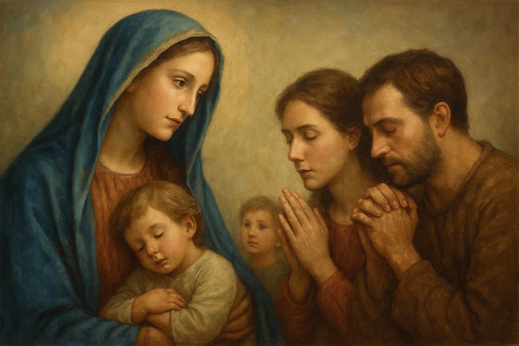 Dialogo semplice con Maria Vergine sull'offerta dei figli a Dio