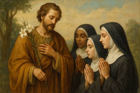 Invocazione a San Giuseppe, protettore della vita interiore, per i novizi