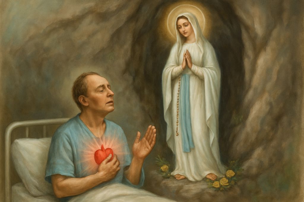 Supplica alla Madonna di Lourdes, salute degli infermi, per i malati cardiaci