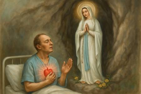 Supplica alla Madonna di Lourdes, salute degli infermi, per i malati cardiaci