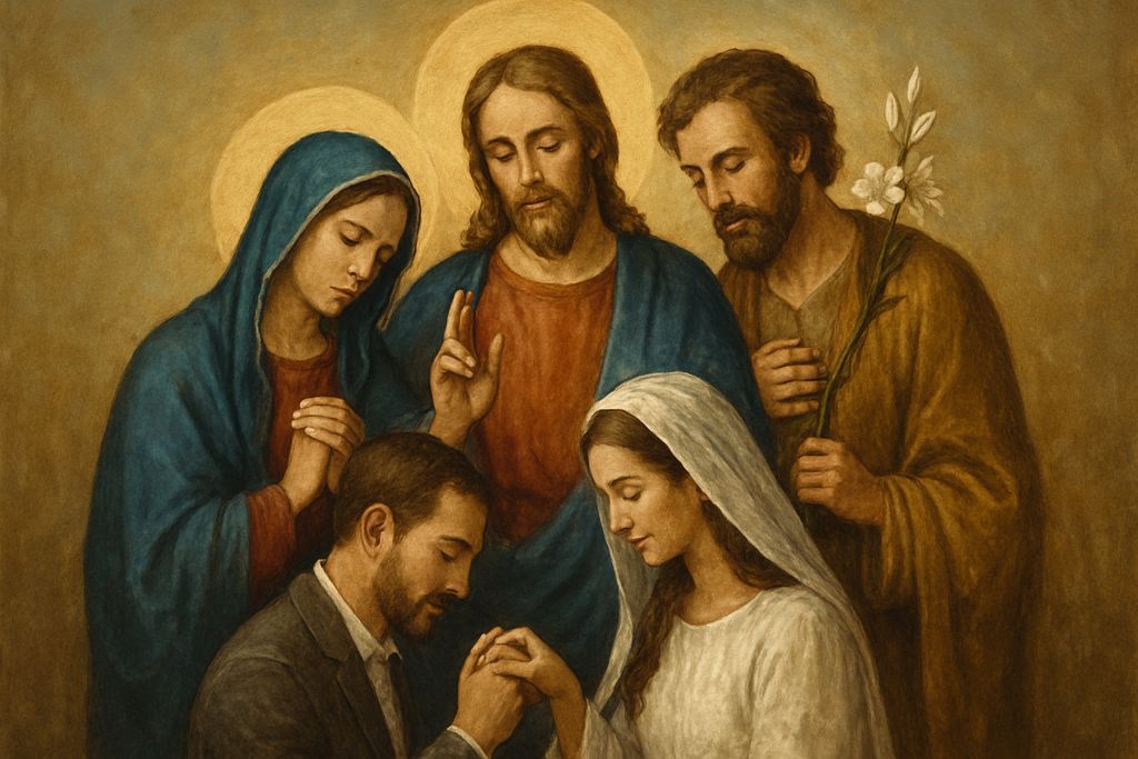 Invocazione alla Sacra Famiglia per un amore puro e fecondo