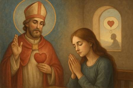 Preghiera dei single a San Valentino