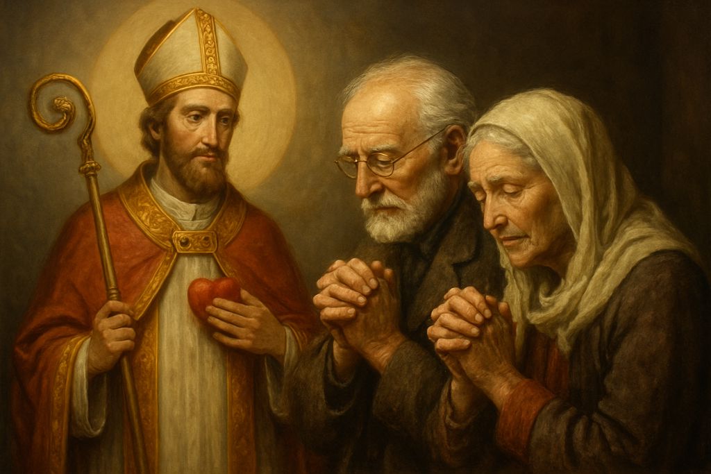 Intercessione a San Valentino per gli Sposi anziani