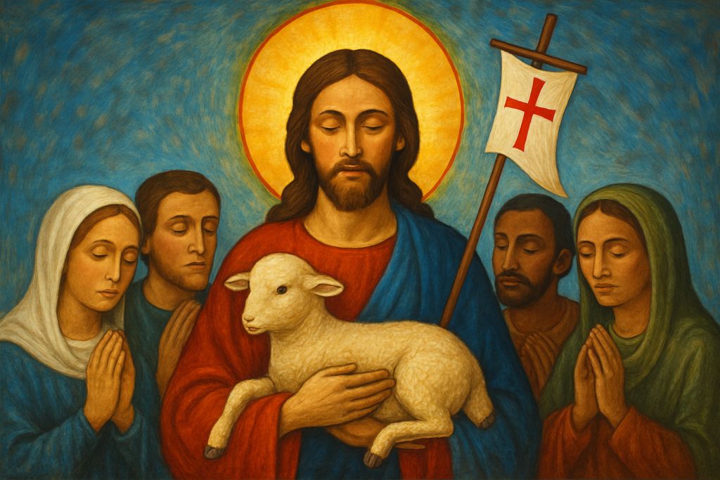Refrain spirituale a Gesù Agnello di Dio per riparare i peccati