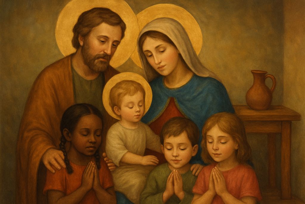 Intercessione alla Sacra Famiglia per i Bambini in affidamento