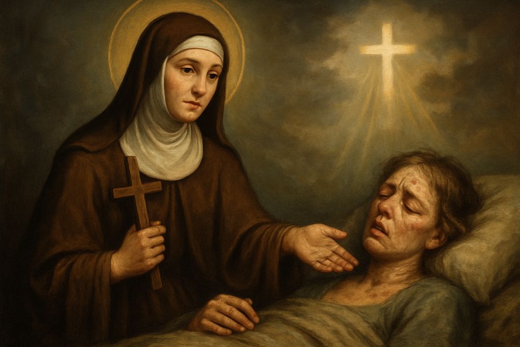 Lamento a Dio con Santa Liduina di Schiedam per chi soffre di malattie rare