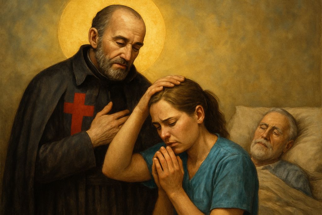 Supplica a San Camillo de Lellis per la forza dei Caregivers