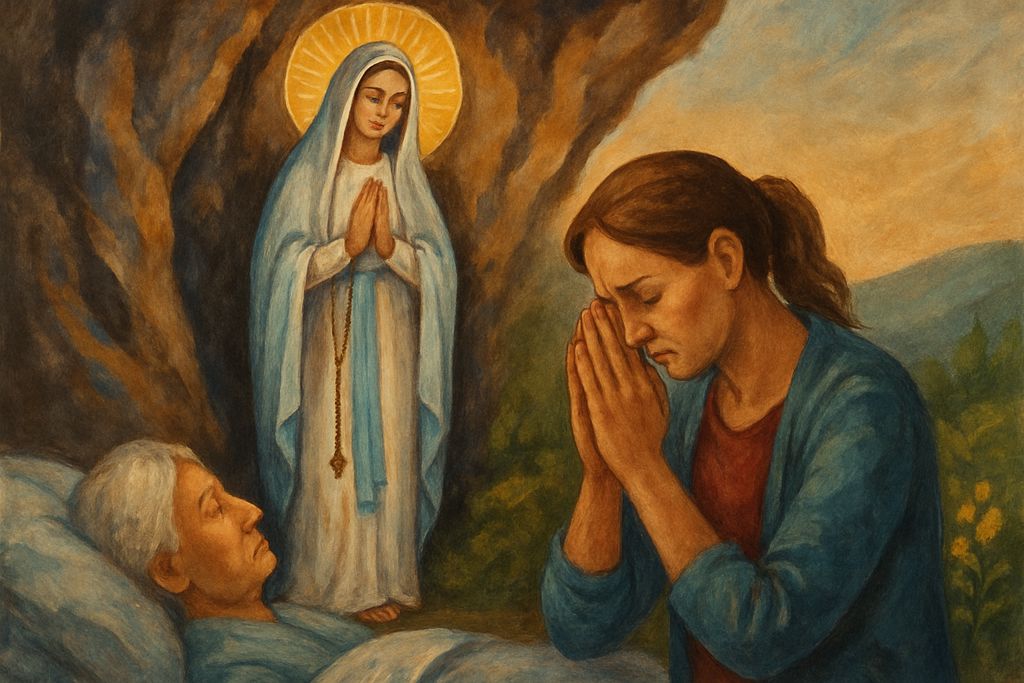 Preghiera del cuore a Maria di Lourdes per i Caregivers familiari
