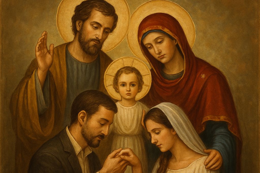 Invocazione alla Sacra Famiglia di Nazareth per un amore puro e fecondo