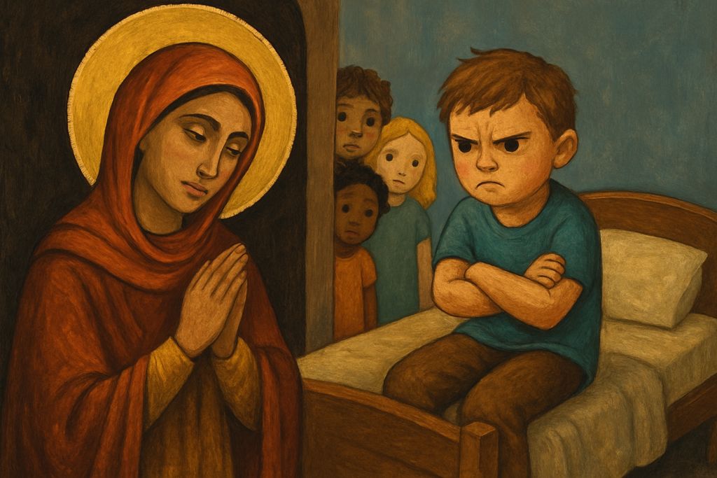 Lamento a Dio con Santa Blandina per i Bambini in affidamento