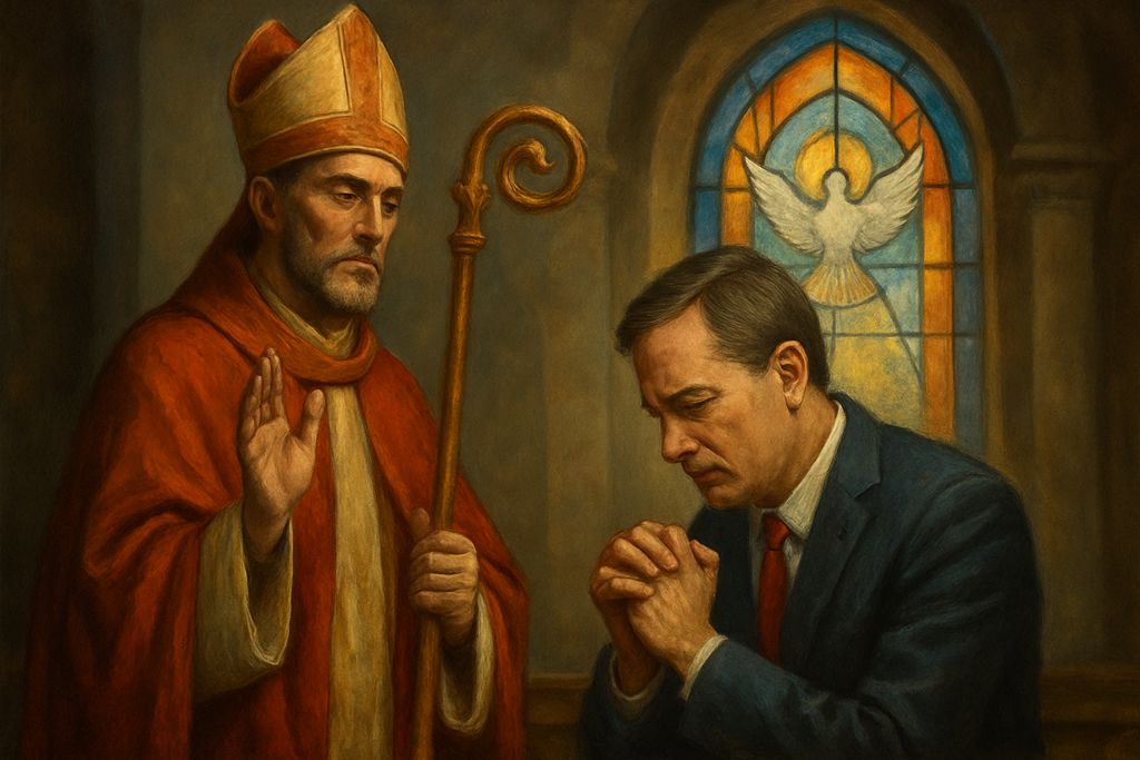 Preghiera intensa a San Tommaso Moro per la libertà di coscienza dei politici