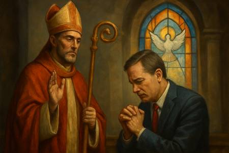 Preghiera intensa a San Tommaso Moro per la libertà di coscienza dei politici