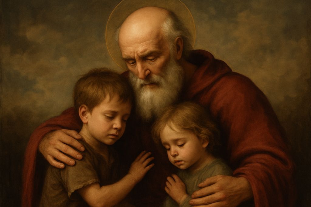 Intercessione a San Girolamo Emiliani per gli orfani e i bambini abbandonati