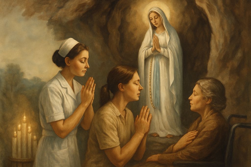 Intercessione alla Madonna di Lourdes per gli Infermieri e i Caregivers