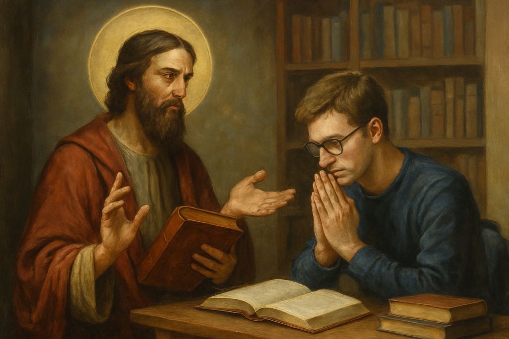 Preghiera personale a San Giustino Martire per gli Studenti universitari cristiani