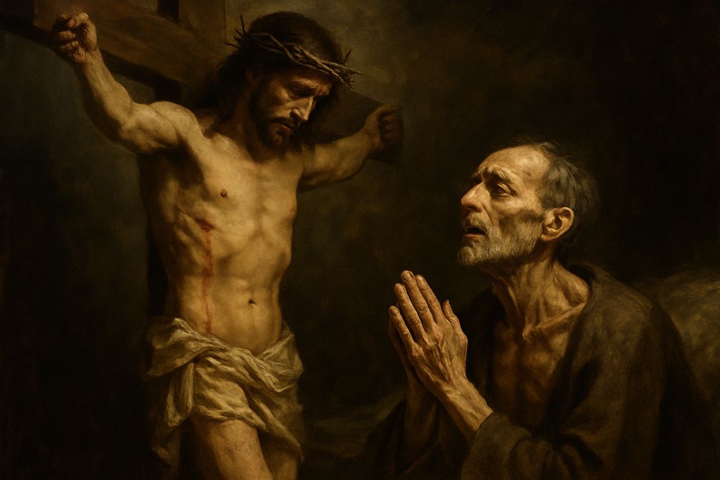 Preghiera a Gesù Crocifisso per accettare la propria croce in Quaresima