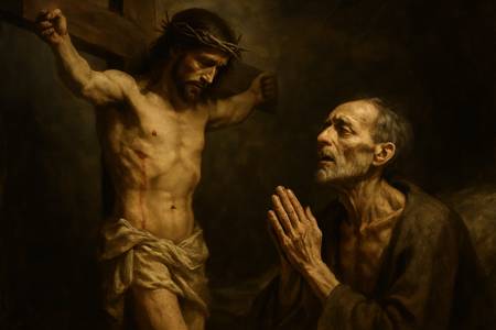 Preghiera a Gesù Crocifisso per accettare la propria croce in Quaresima