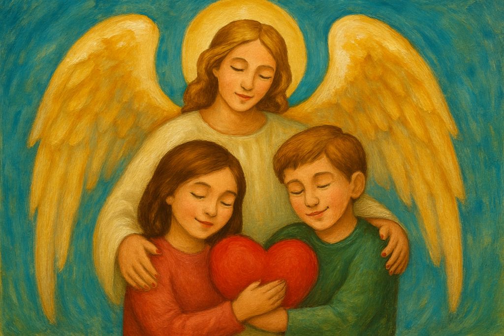 Preghiera all'Angelo della Guarigione per l'Amore verso gli Amici di Infanzia