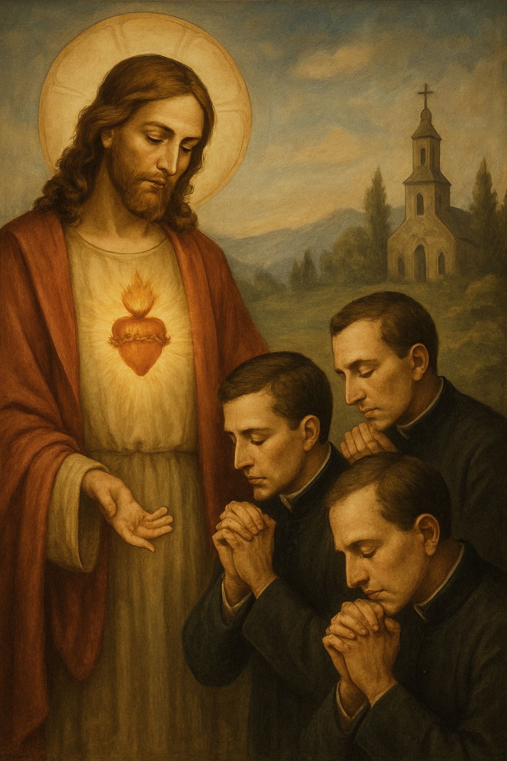 Intercessione al Sacro Cuore di Gesù per la santificazione dei Sacerdoti