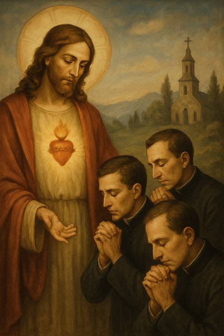 Intercessione al Sacro Cuore di Gesù per la santificazione dei Sacerdoti