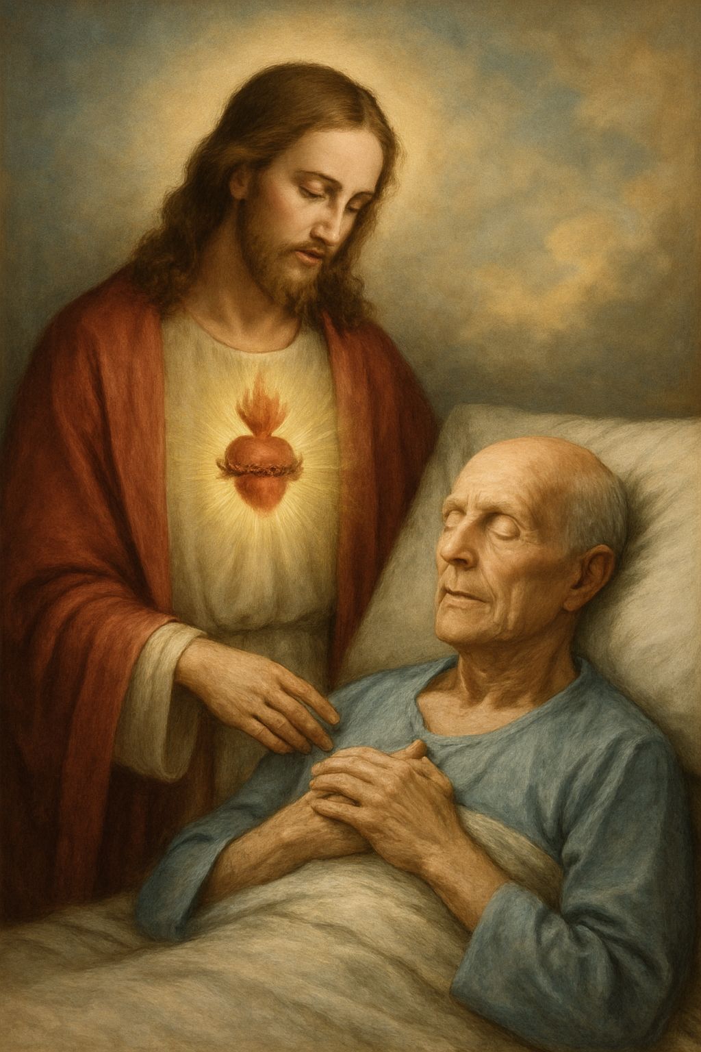 Invocazione al Sacro Cuore di Gesù per i morenti