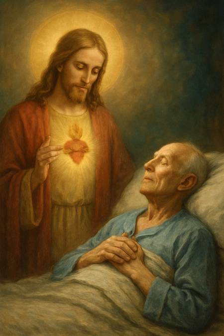 Atto di affidamento degli Agonizzanti al Sacro Cuore di Gesù
