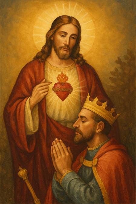 Intercessione al Cuore di Gesù, Re d'Amore, per i Governanti
