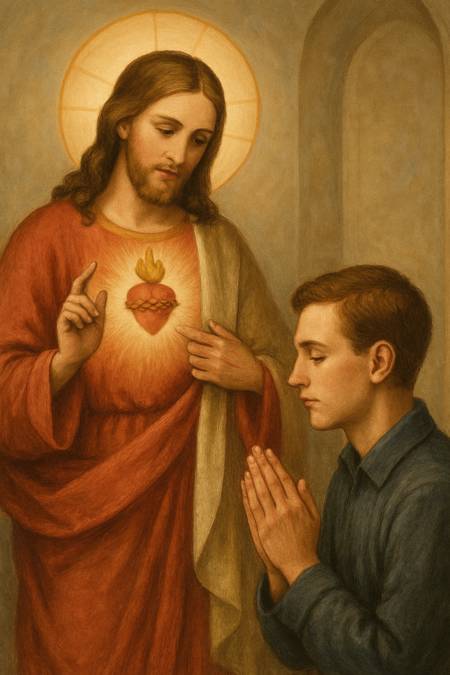 Preghiera al Sacro Cuore per la perseveranza delle anime consacrate