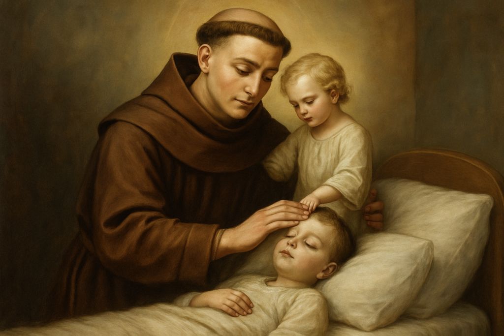 Invocazione a Sant'Antonio per la guarigione dei Bambini malati