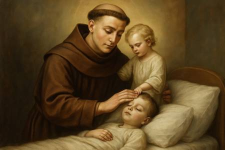 Invocazione a Sant'Antonio per la guarigione dei Bambini malati