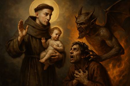 Invocazione a Sant'Antonio contro le tentazioni del demonio