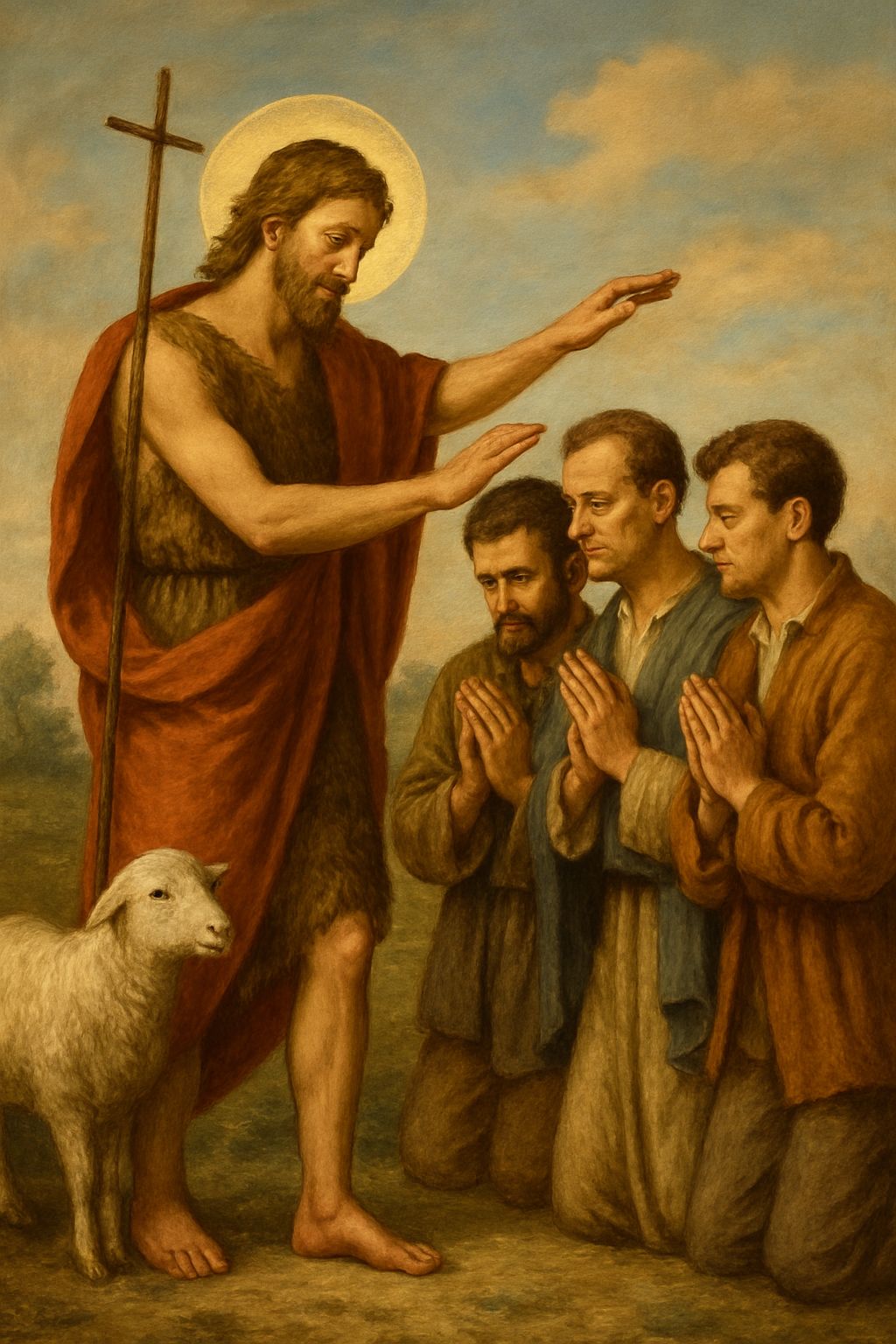 Benedizione dell'acqua nel nome di San Giovanni Battista