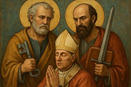 Intercessione ai Santi Pietro e Paolo per la fedeltà dei Vescovi
