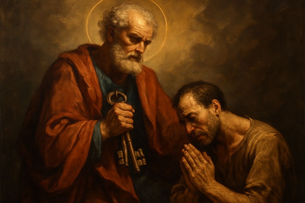 Preghiera a San Pietro per la conversione dopo il peccato