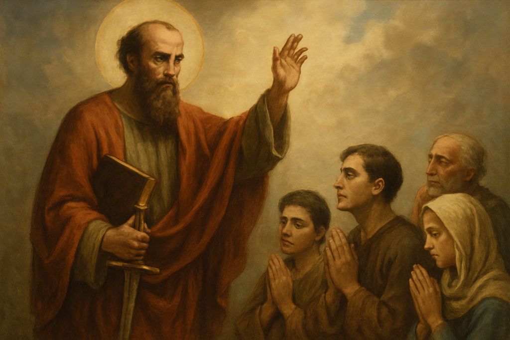 Invocazione a San Paolo per la forza nel combattimento spirituale