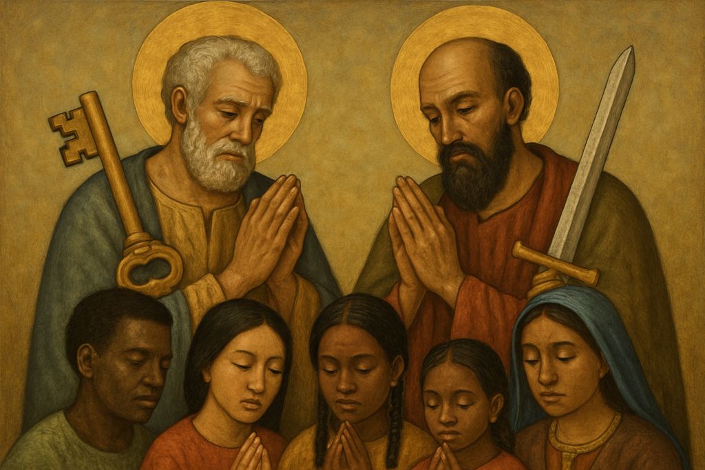 Intercessione ai Santi Pietro e Paolo per l'unità tra le diverse culture