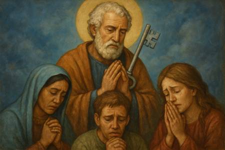 Supplica a San Pietro per la perseveranza nelle prove