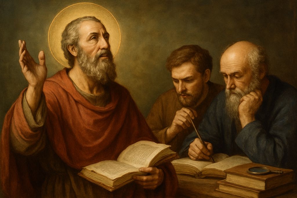 Intercessione a San Giustino Martire per i Filosofi e i Ricercatori