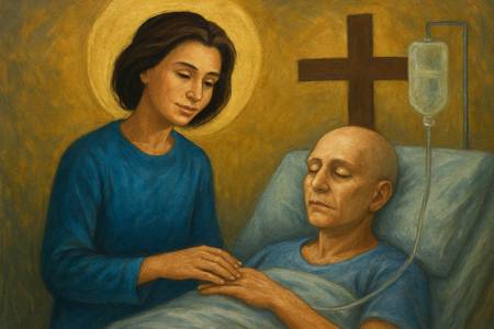 Intercessione alla Beata Chiara Badano per i giovani malati di cancro