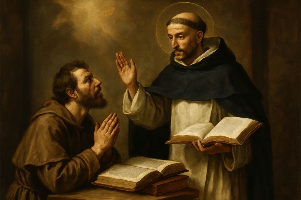 Preghiera intensa a San Domenico di Guzmán per chi combatte le eresie
