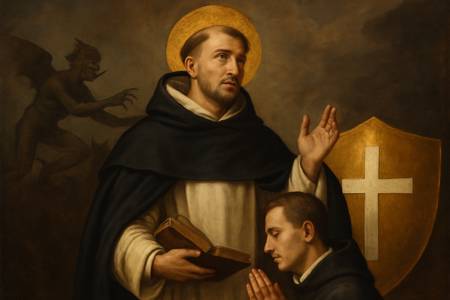 Intercessione a San Domenico di Guzmán per i Predicatori della Verità