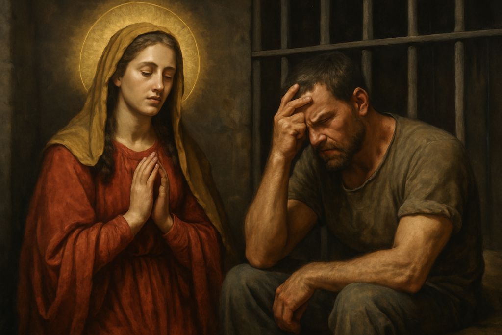 Lamento a Dio con Santa Perpetua per le madri prigioniere