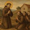 Preghiera dei Frati a San Francesco d'Assisi per vivere la povertà