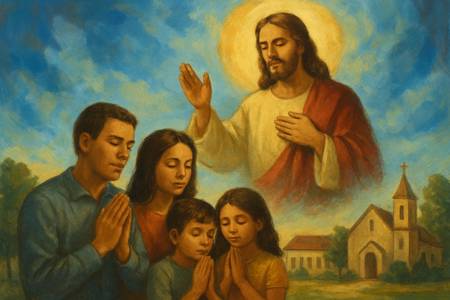 Refrain spirituale "Resta con noi" per le comunità in preghiera