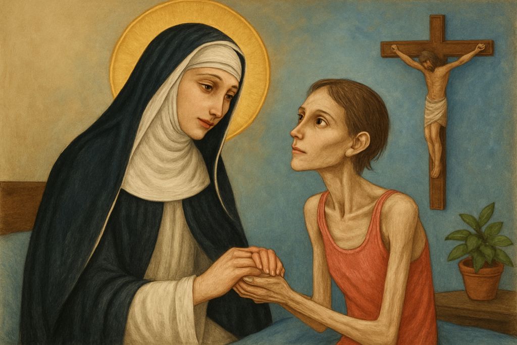 Dialogo semplice con Santa Caterina da Siena per chi lotta con l'Anoressia