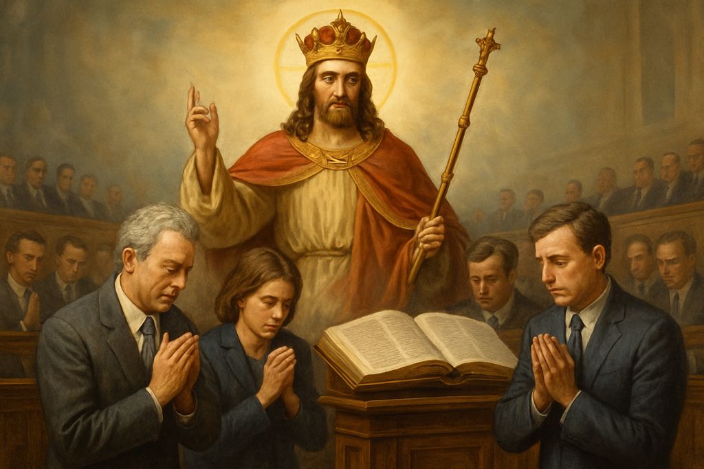 Supplica a Cristo Re per leggi eque nel mondo