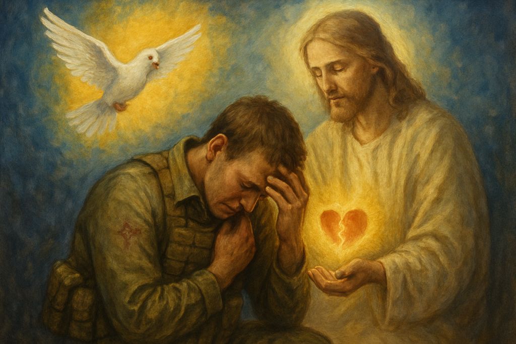 Preghiera allo Spirito Santo per chi soffre di stress post-traumatico