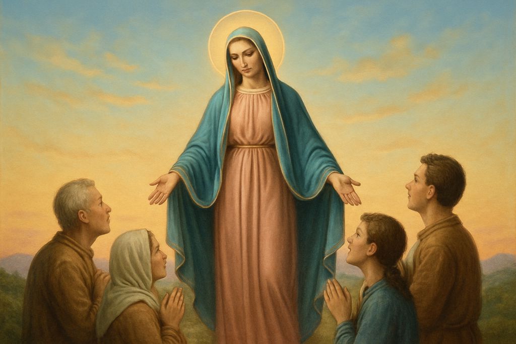 Lodi mattutine per una festa della Madonna