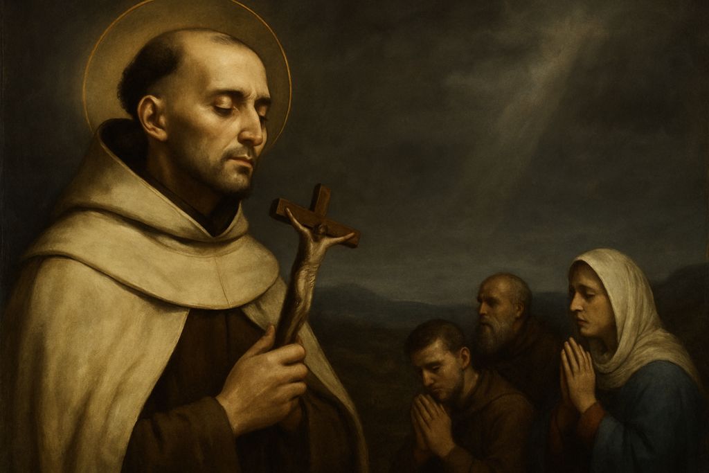 Preghiera intensa a San Giovanni della Croce per chi vive il silenzio di Dio